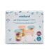 Miniland Lot de 4 Pots de Conservation Multicolore