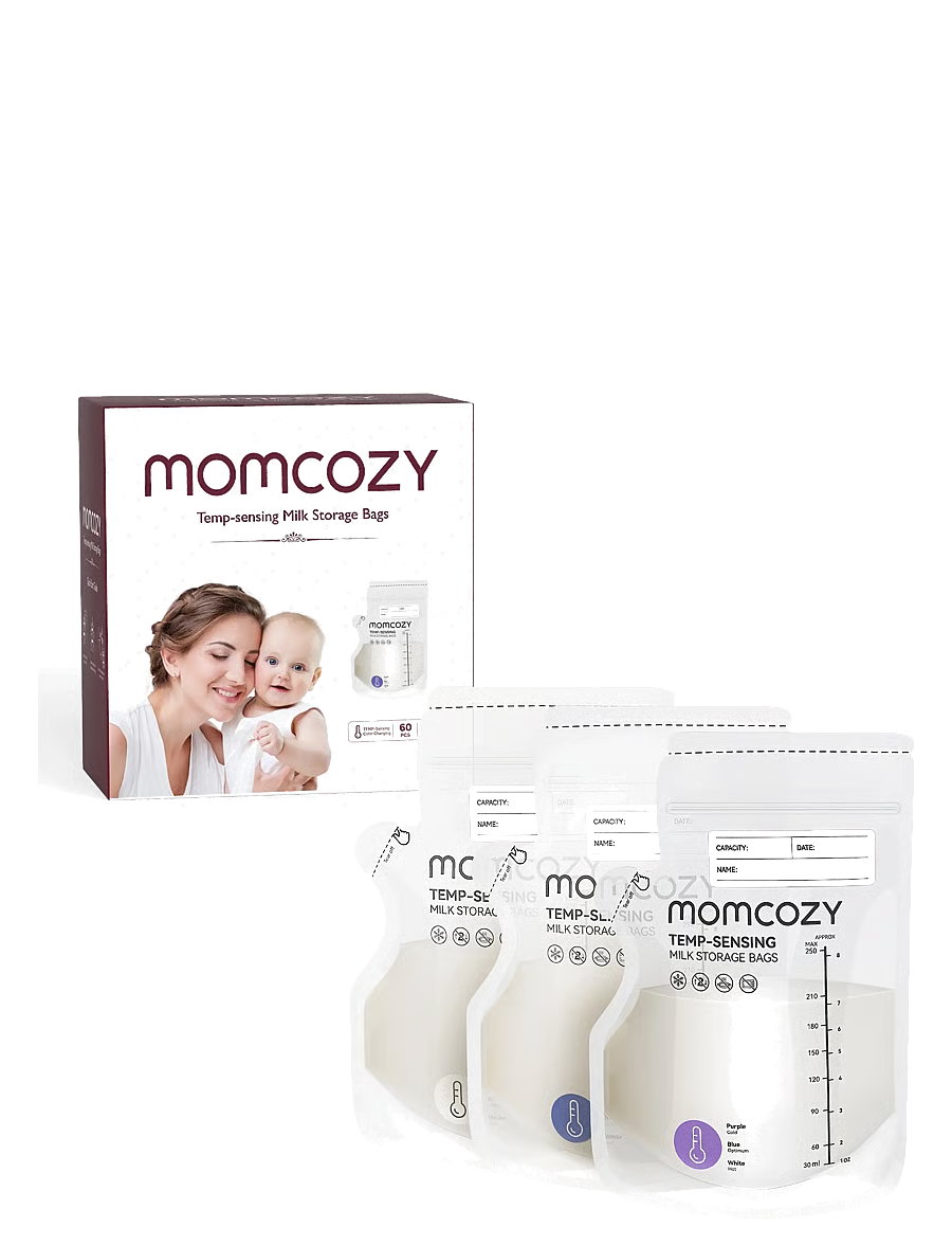 Momcozy Temp-sensing Milk Storage Bags 60 unités