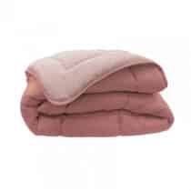 Mon P’tit Dodo Couette Bicolore 100x140 cm Blush Ash Roses