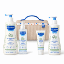 Mustela Pack Vanity Hydratation et Soin avec Trousse de Toilette Velours