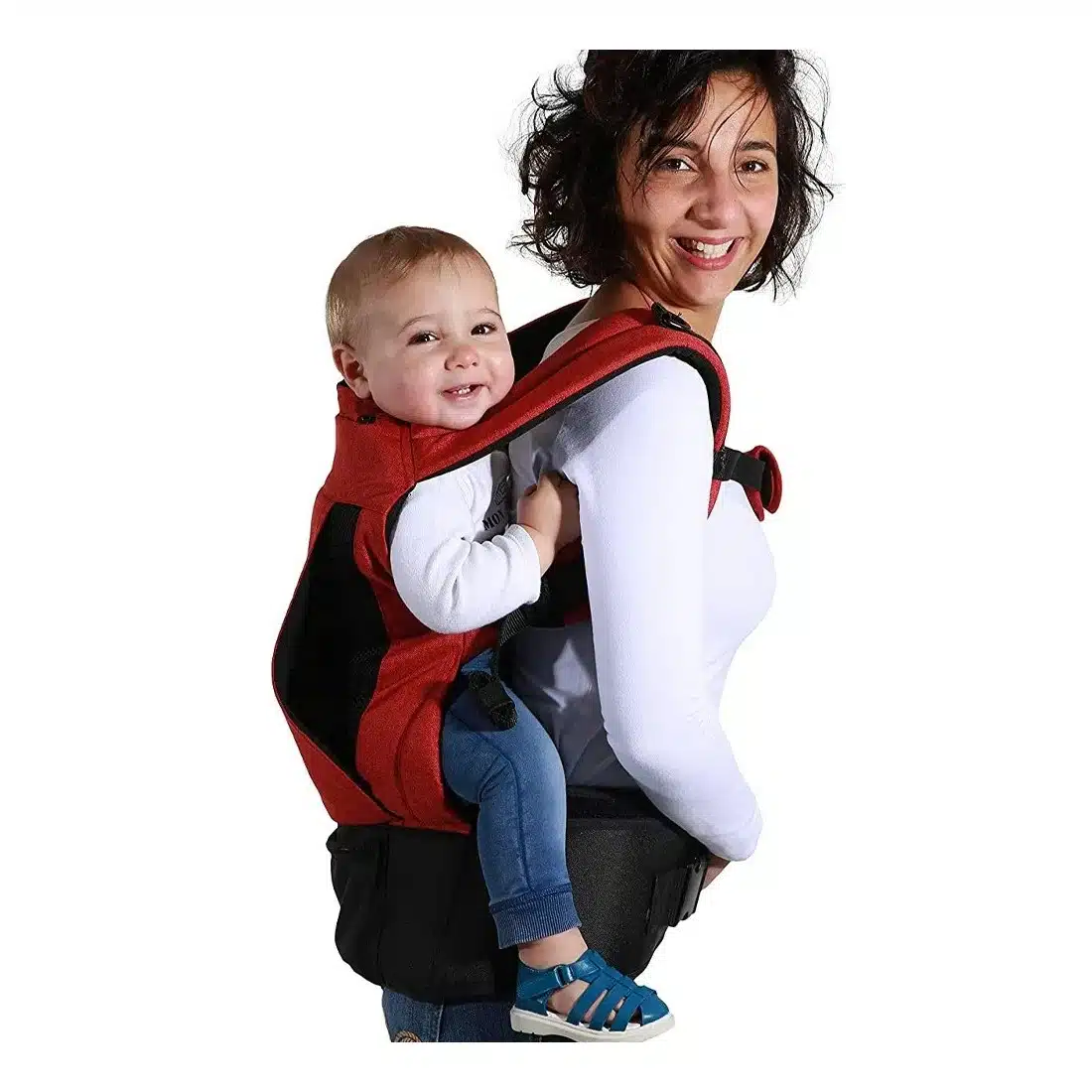 Safety 1st Porte Bébé Physionest Nouka 0-15kg Évolutif Red Chic -2- bebemaman