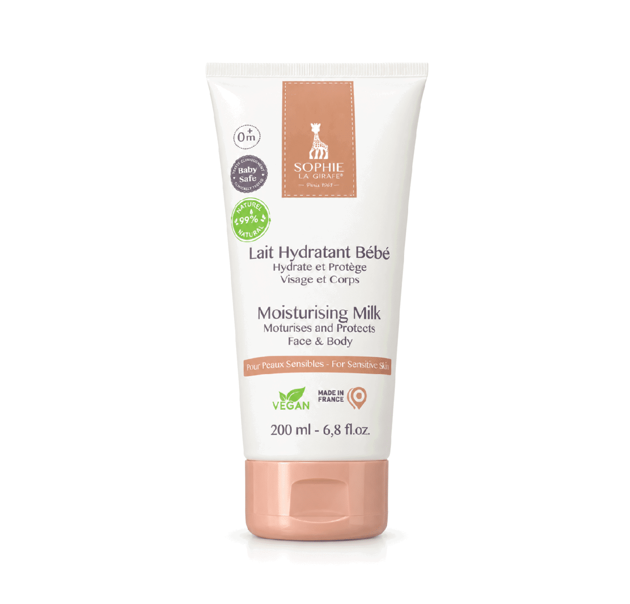 Sophie La Girafe Lait Hydratant Bébé 200ml