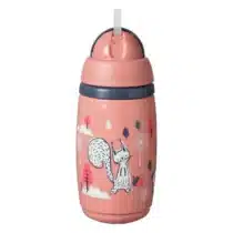 Tommee Tippee Tasse Isotherme à Paille SuperStar 12m+ 266ml Rose