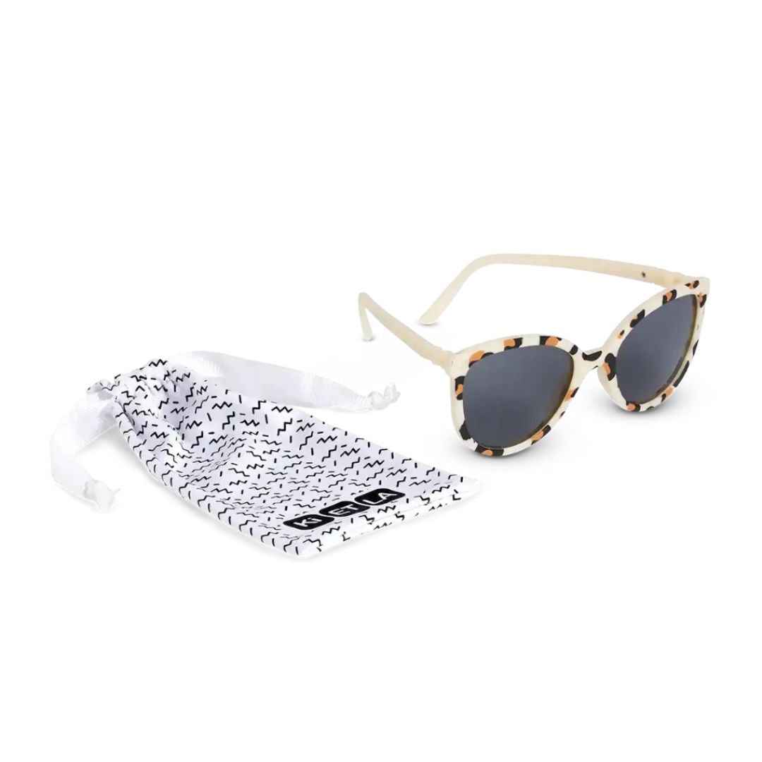 ki ET LA Lunettes De Soleil Buzz 4-6 ans Cream Leopard -3- bebemaman