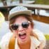 ki ET LA Lunettes De Soleil Buzz 4-6 ans Cream Leopard