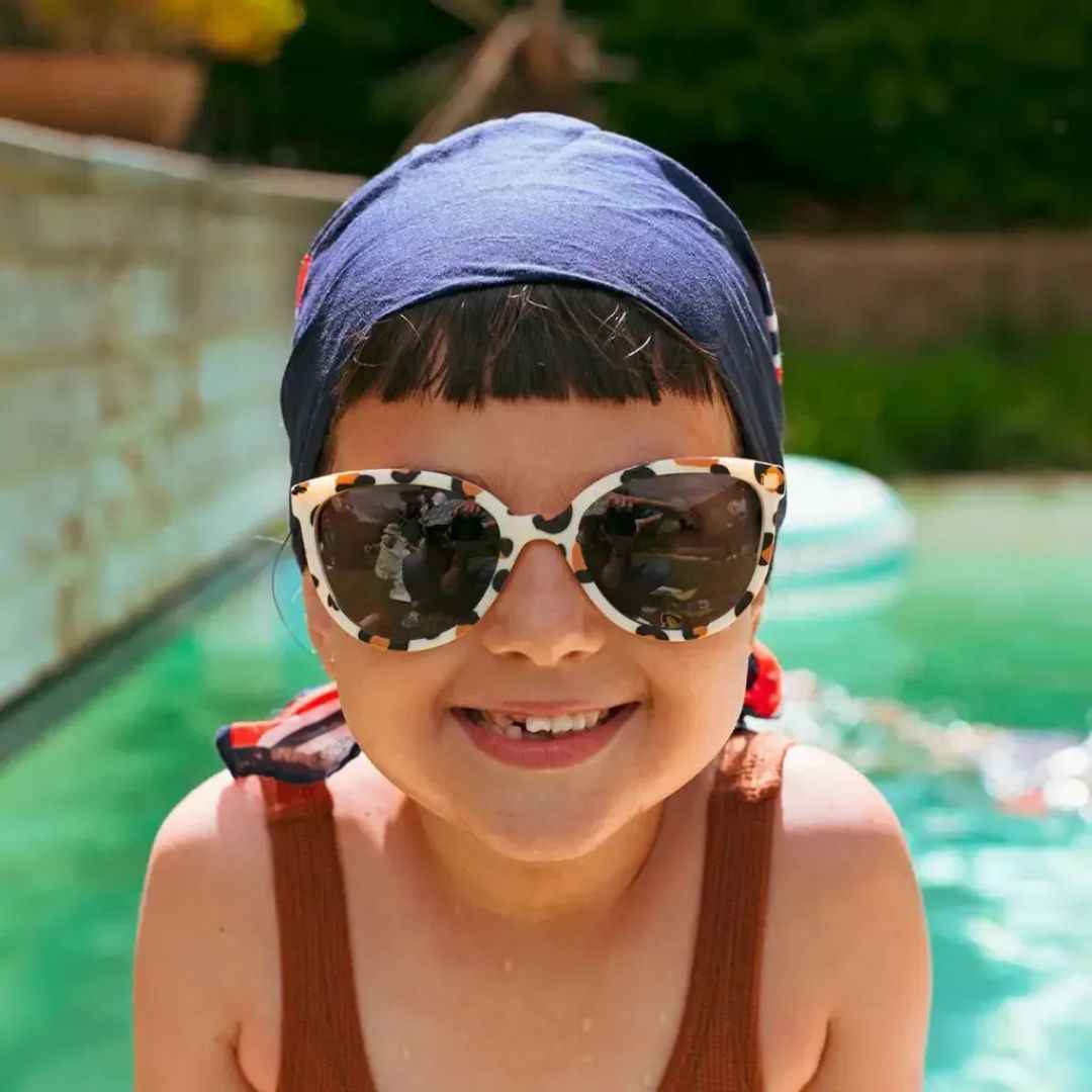 ki ET LA Lunettes De Soleil Buzz 4-6 ans Cream Leopard -6- bebemaman
