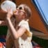 ki ET LA Lunettes De Soleil Rozz 4-6 ans Sand Stripe