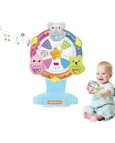 kids Melody Roue Musicale Zoo -1- bebemaman