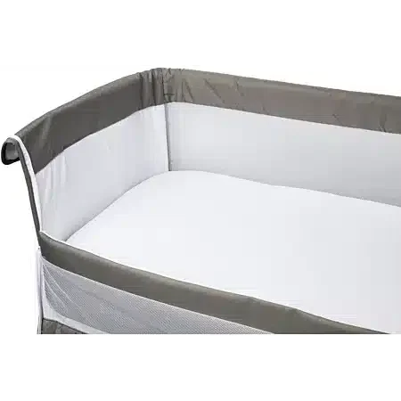 Babycalin alèse berceau imperméable blanche 83 × 50 cm en coton biologique avec bonnet élastiqué -3-bebemaman