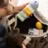 Béaba doseur de lait Galet translucide avec 4 compartiments empilables