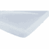 Candide drap-housse bébé 100 % coton bleu clair 70 × 140 cm avec bord élastiqué.