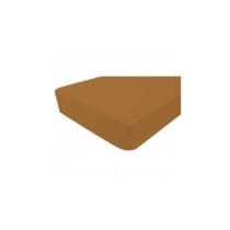 Drap Housse Jersey 70x140 cm Caramel pour Lit Bébé