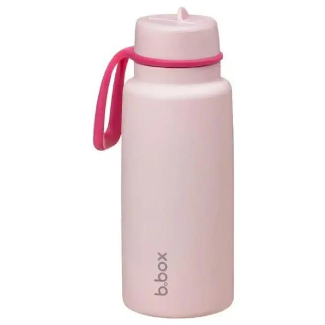 B.Box Insulated Flip Top Bottle 1L – Pink