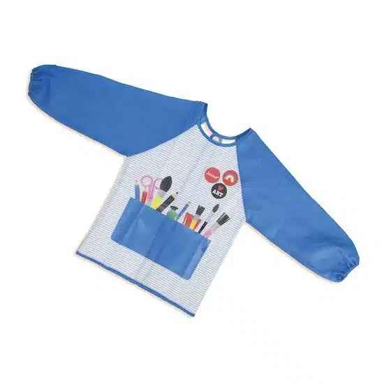 Janod tablier de peinture multicolore à manches longues pour enfant de 1 à 5 ans -1-bebemaman