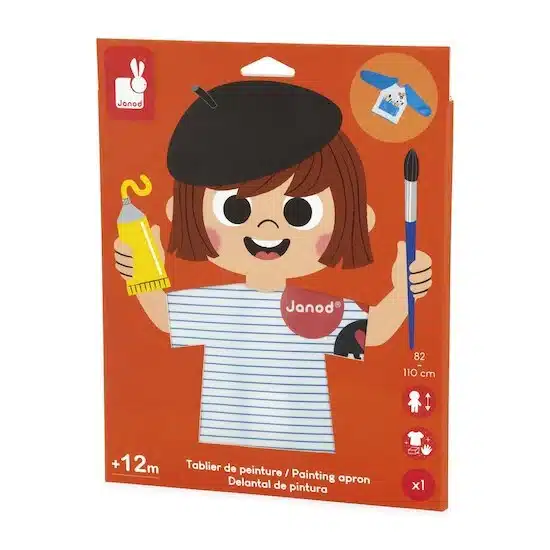Janod Tablier de Peinture Multicolore