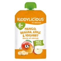 Kiddylicious Gourde Mangue Banane Pomme et Yaourt 6m+ 100 g -1-bebemaman