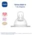 MAM Lot de 2 Tétines Débit X Silicone 6m+ pour Liquides Épais