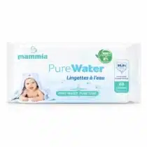Mammia PureWater Wipes Lingettes Bébé x60 -1-babemaman