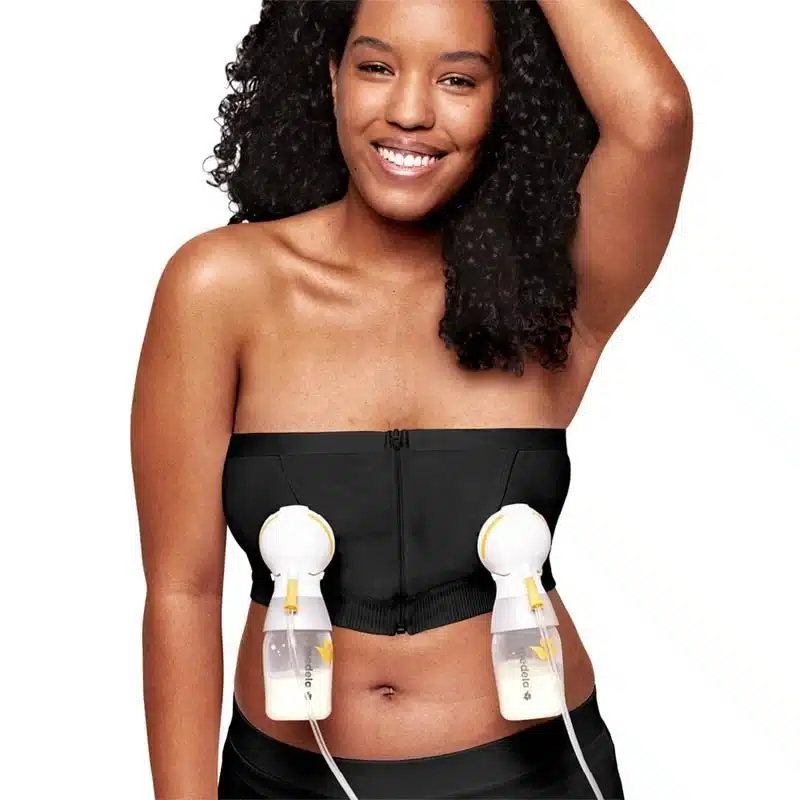 Medela Bustier d’Extraction Mains Libres Hands-Free Noir – Taille M
