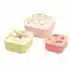 Miniland ensemble de 3 boîtes à goûter Papillon 230 ml 350 ml et 540 ml