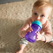 Philips Avent My Grippy tasse à bec souple 300 ml lagon violet dès 9 mois