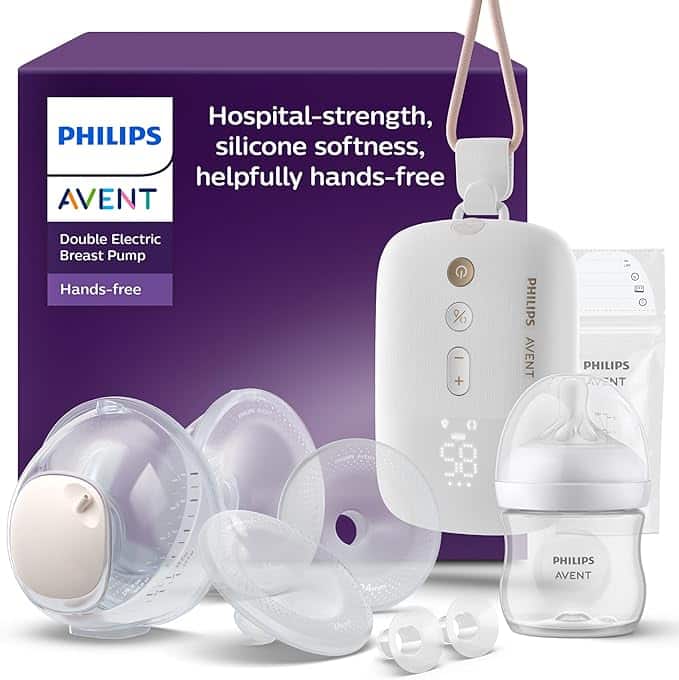 Philips Avent Tire-Lait Électrique Double Mains Libres SCF547/11