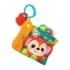 Winfun Livre Sensoriel Animaux de la Jungle 3m+ avec miroir et anneau de dentition